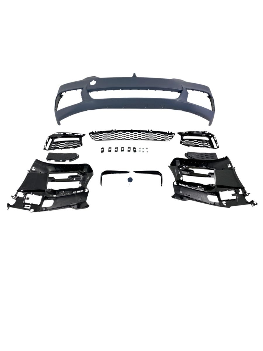 Предна броня за BMW G30 (2017-2020) - M-Tech дизайн с отвори за парктроник грундирана 